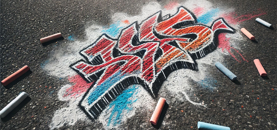 [Beeld: Graffiti tag]