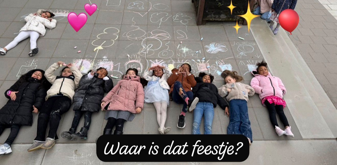 Krijtje Koning 2026 extra prijs Nicolaasschool uit Rotterdam